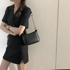 Stylish Hot Shoulder Bag Women Handbag PU Leather Armpit Messenger Bags