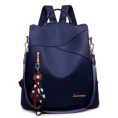 Stylish Ladies Anti-theft Backpack with Sequin Detailing