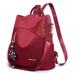 Anti-theft Oxford Cloth Ladies Backpack