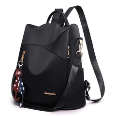 Stylish Ladies Anti-theft Backpack with Sequin Detailing