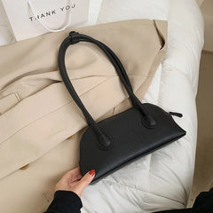 Small PU Leather Shoulder Bag Women's Handbag Lady Tote Bag