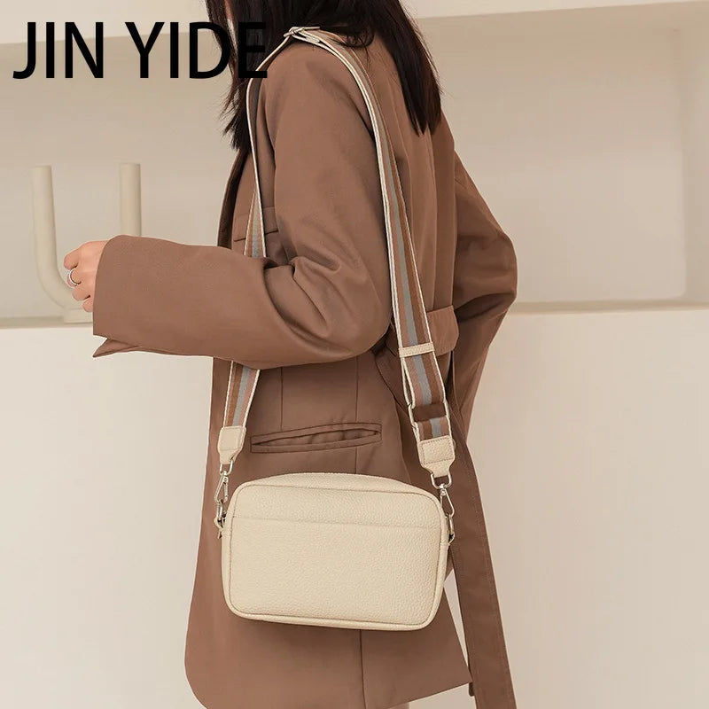 Small Crossbody Bag Solid Pu Leather Phone Purse Handbag