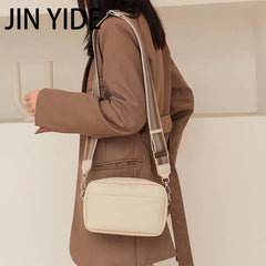 Small Crossbody Bag Solid Pu Leather Phone Purse Handbag