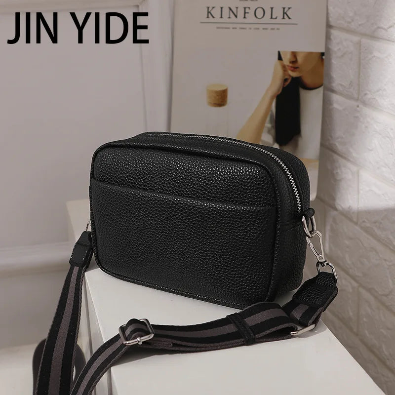 Small Crossbody Bag Solid Pu Leather Phone Purse Handbag