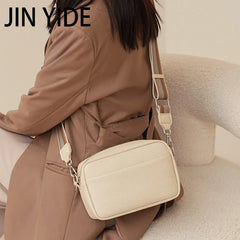Small Crossbody Bag Solid Pu Leather Phone Purse Handbag