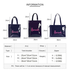 Stylish PVC Reusable Shopping Purse Eco Friendly Tote Bag