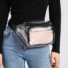 Transparent Waterproof Waist Bag for Men Women, Travel Beach Concerts