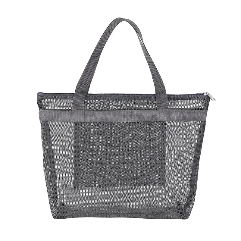 Travel Wash Bag Mesh Breathable Portable Shopping Tote Bag