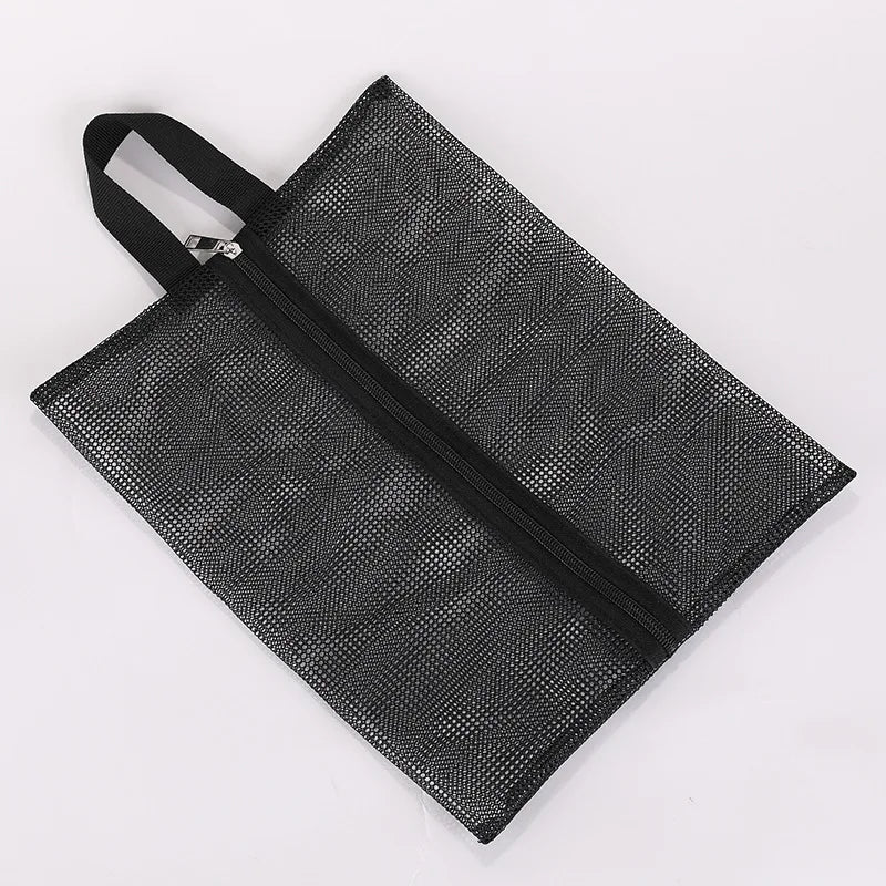 Travel Wash Bag Mesh Breathable Portable Shopping Tote Bag