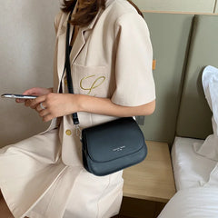 Women's Solid Wild Flap Shoulder Bag Lady Small Handbags