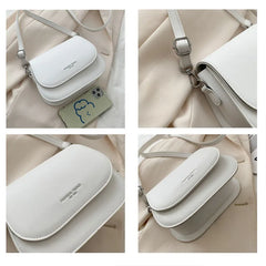 Solid Wild Flap Shoulder Bag Lady Small Women's Handbag