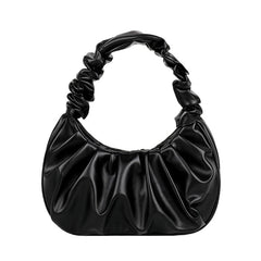 Pleated Cloud Bag Handbag for Graduation