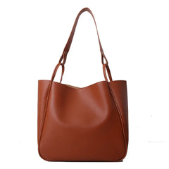 Women Bucket Shoulder Bags Retro Tote Bags Large Capacity Handbags