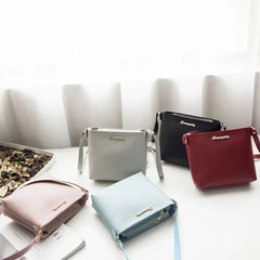 Women Handbags Messenger Bag Retro Casual Small Square Bag for Girls