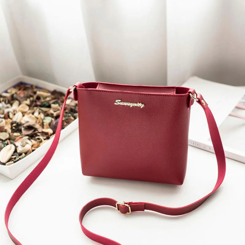Women Handbags Messenger Bag Retro Casual Small Square Bag for Girls