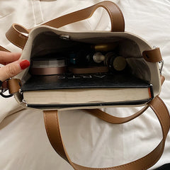 Retro PU Leather Shoulder Bag