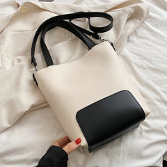 Retro PU Leather Shoulder Bag