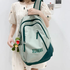 Harajuku Small Backpacks Waterproof Nylon School Bags Ladies