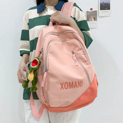 Harajuku Small Backpacks Waterproof Nylon School Bags Ladies