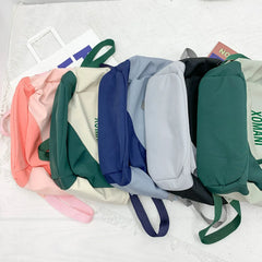Harajuku Small Backpacks Waterproof Nylon School Bags Ladies