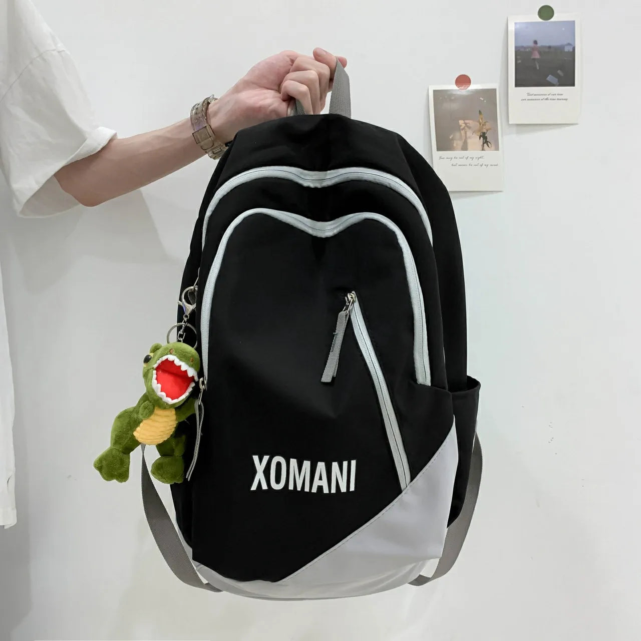 Harajuku Small Backpacks Waterproof Nylon School Bags Ladies