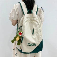 Harajuku Small Backpacks Waterproof Nylon School Bags Ladies