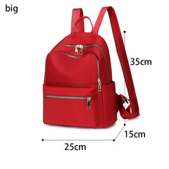 Teen Girls Large Capacity Backpack Casual Ladies Bagpack Anti Theft Travel