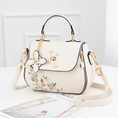 Women's Embroidered Shoulder Bag Winter Style