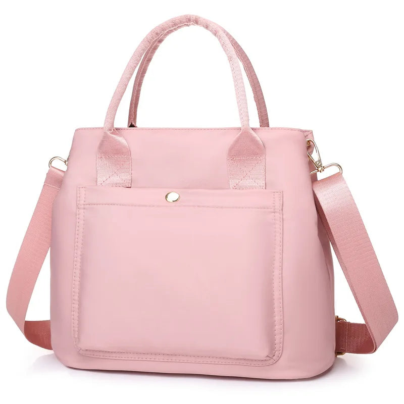 Nylon Shoulder Bag Women's Casual Hand-held Commuter Tote