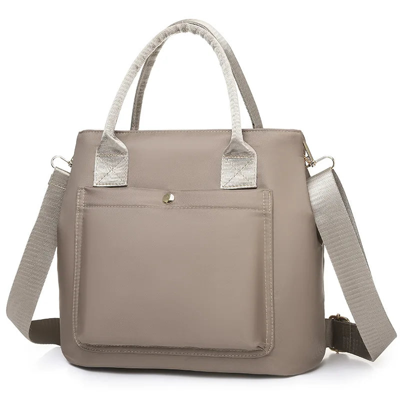 Nylon Shoulder Bag Women's Casual Hand-held Commuter Tote