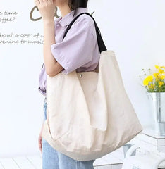 Leisure Art Canvas Travel Bag Waterproof Nylon Shoulder Bag