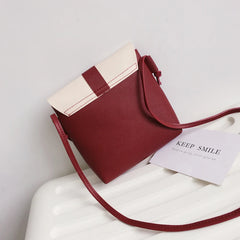 Women's PU Shoulder Bag Durable Large Capacity Messenger Bag