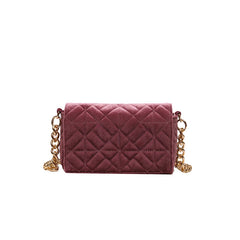 Single Shoulder Bags Women Handbag Purse Velvet Chain Lady Clutches