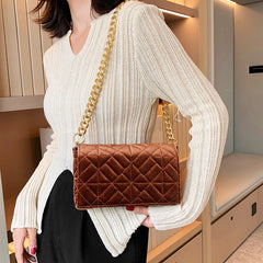 Single Shoulder Bags Women Handbag Purse Velvet Chain Lady Clutches
