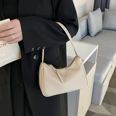 Women's Single Shoulder Bag French Style Handbag and Purse