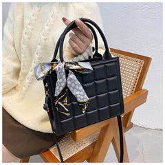 Single Strap Women Handbags PU Leather Shoulder Handbag Soft Solid C