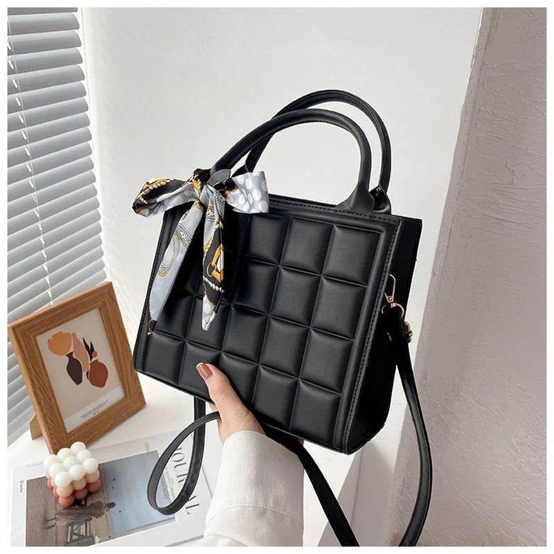Single Strap Women Handbags Ladies PU Leather Shoulder Handbag
