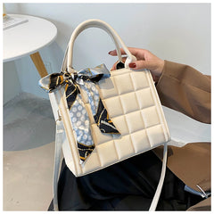 Single Strap Women Handbags PU Leather Shoulder Handbag Soft Solid C
