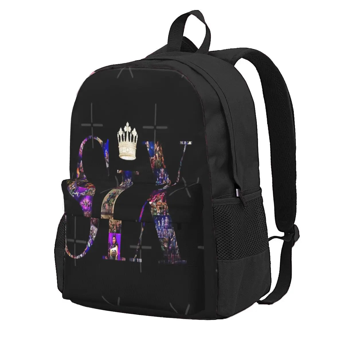 Six The Musical Collage Backpacks Men's Backpacks Bags For Women Plain
