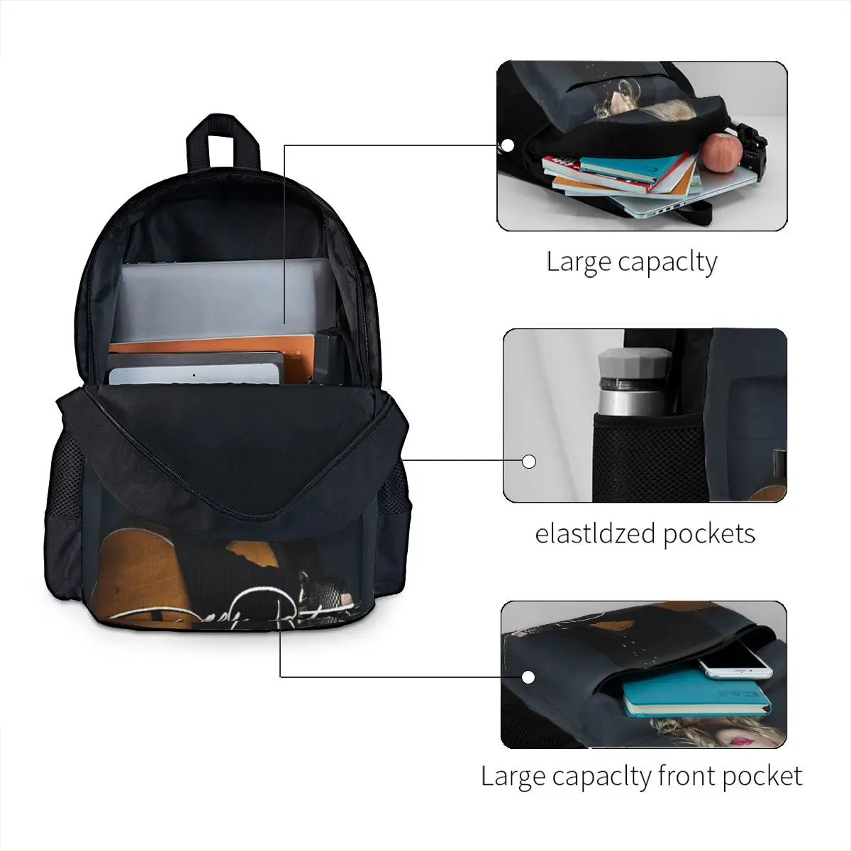 Sixdo Youth Kang Parton Backpacks - Personalised Men's and Women's Bags