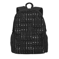 Skateboard Rows Lines Backpacks Men's Backpacks Bags For Women
