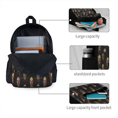 Skeletal Psychedelia Iv Backpacks Men's Backpacks Bags For Women Unisex