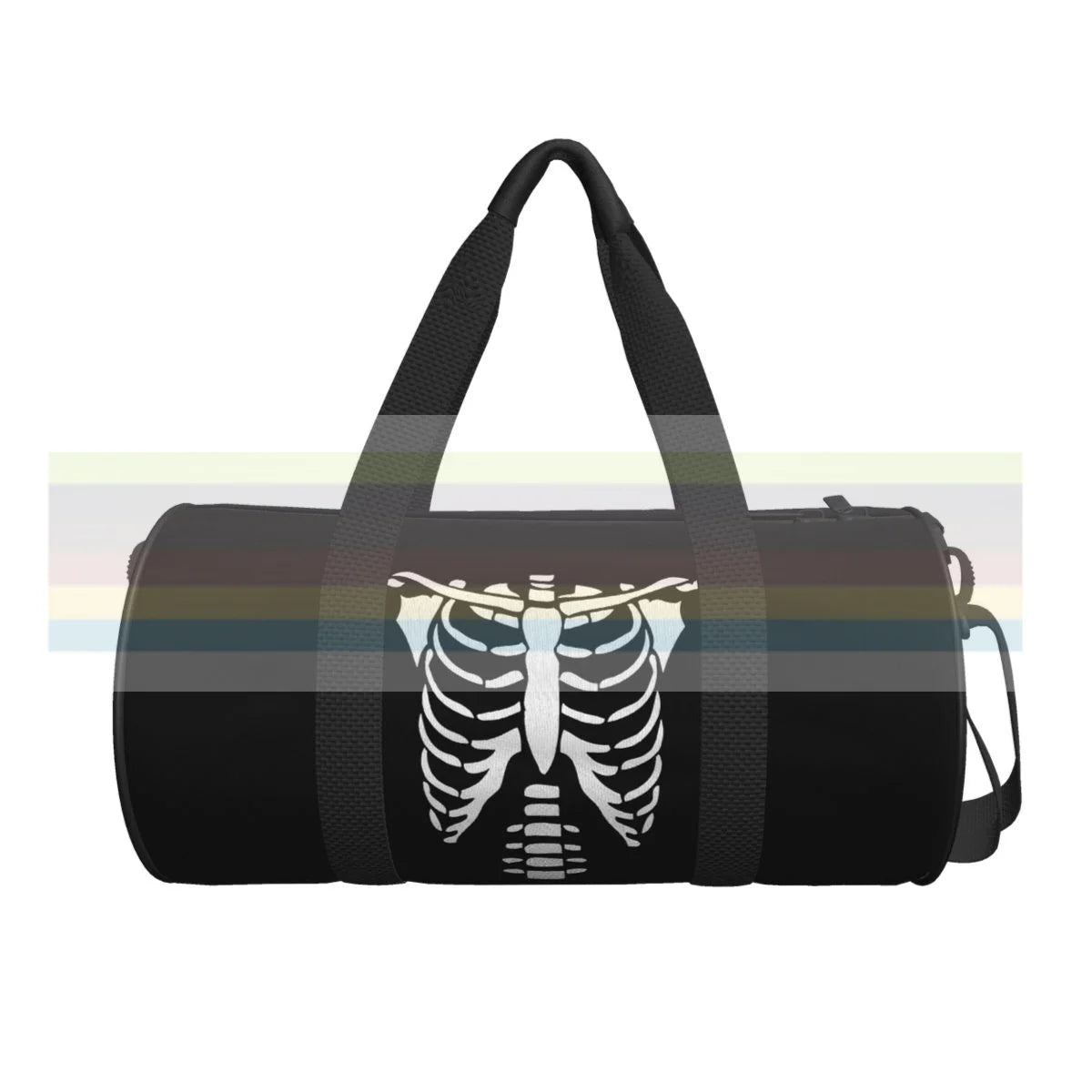 Skeleton Chest Travel Sports Fitness Shoulder Bag