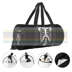 Skeleton Chest Travel Sports Fitness Shoulder Bag