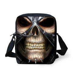 Skeleton Women Mini Cross-body Bag Casual Messenger Bags Capacity Shoulder Pocke