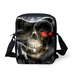 Skeleton Women Mini Cross-body Bag Casual Messenger Bags Capacity Shoulder Pocke