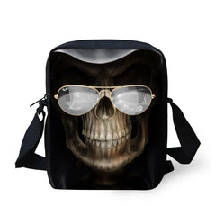 Skeleton Women Mini Cross-body Bag Casual Messenger Bags Capacity Shoulder Pocke