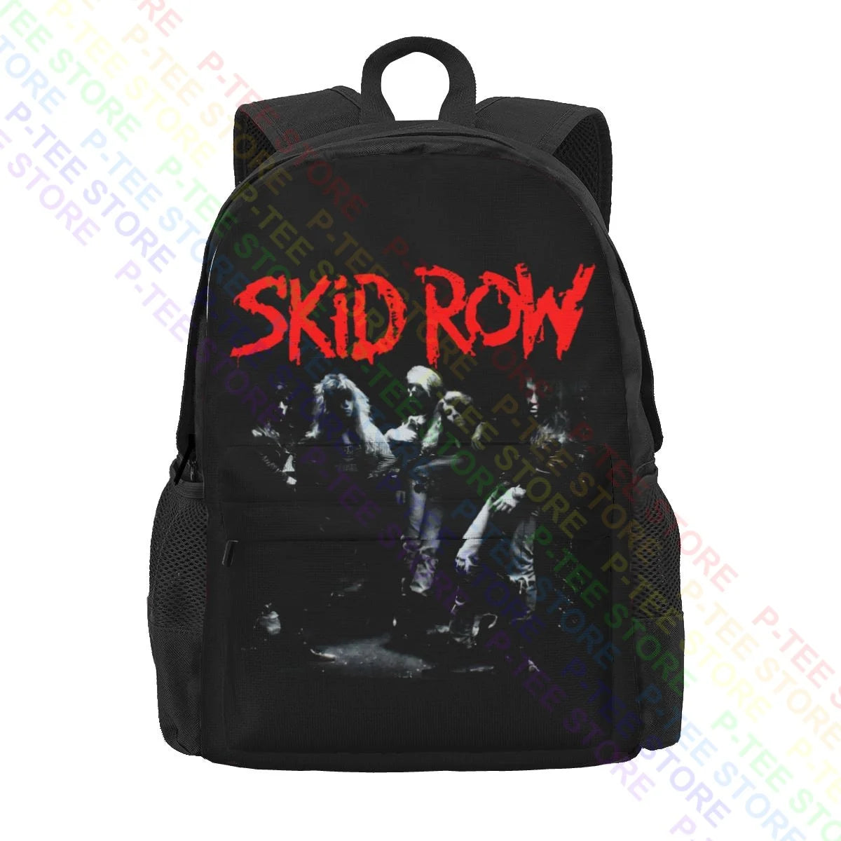 Skid Row Rock Band Large Capacity Backpack School Backpack Eco Friendly