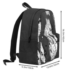 Skll And Hati Backpacks Men's Women's Kpop Bags For Girls