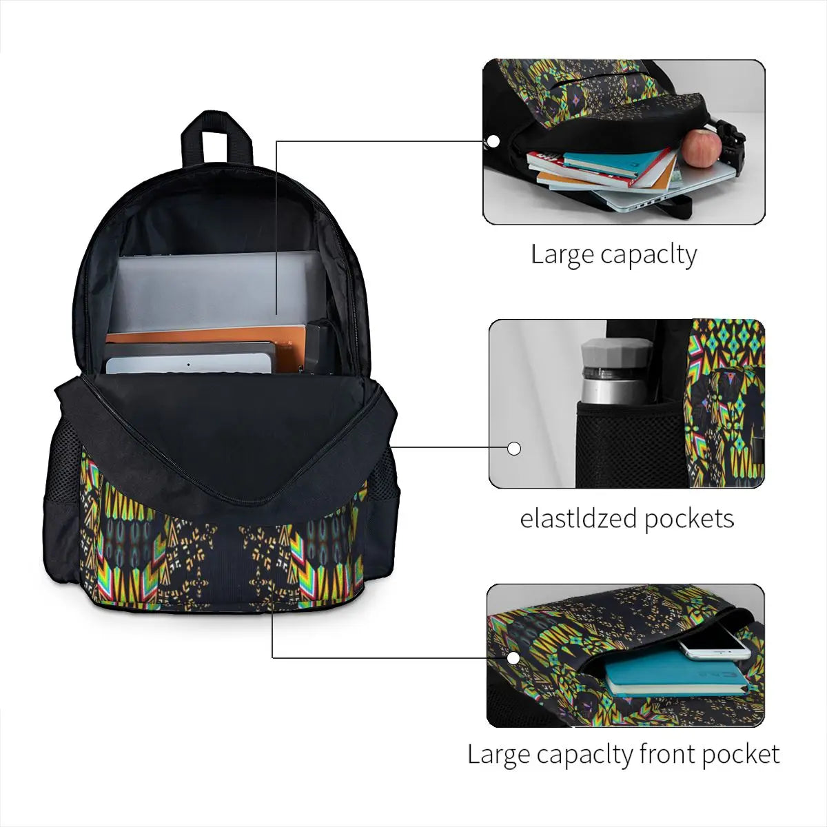 Skull 6 Backpacks Men's Backpacks Bags For Women Back Bag Men Handbag